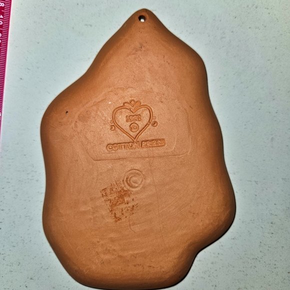 Vintage Cotton Press Cookie Molds 1992 Victorian Santa with Sack and 1995 Angel - Picture 5 of 6